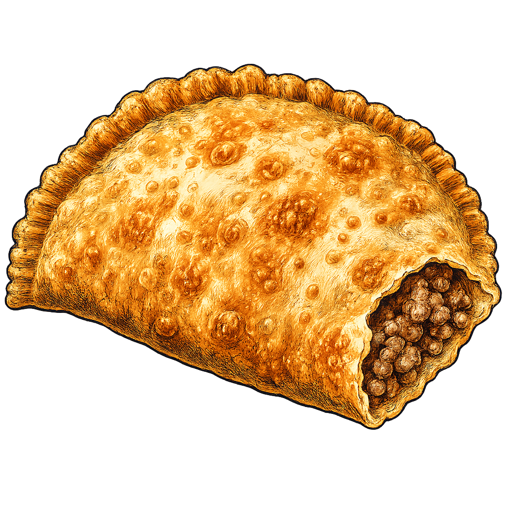 Czeburek z mięsem / z pieczarkami / z trzema serami