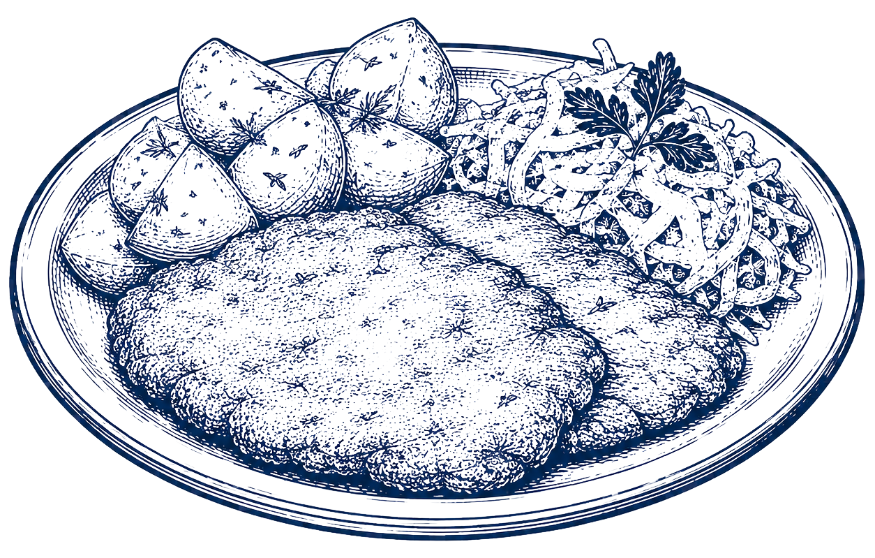 Kotlet schabowy / zestaw